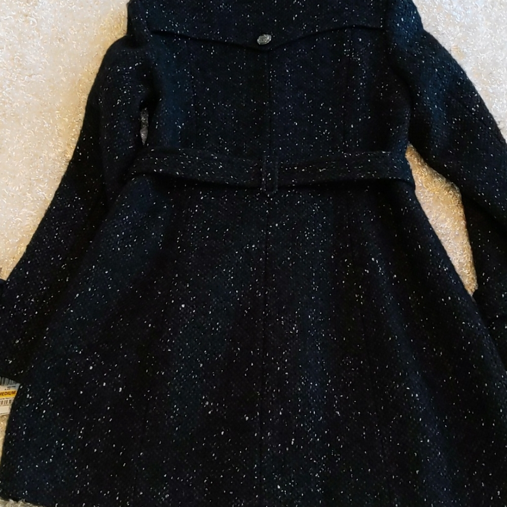 NWT!American Rag Blk/Wht tweed jacket SIZE MED - Picture 13 of 16